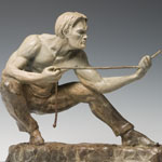 "Heightening Expectations" bronze sculpture by Gregory Reade