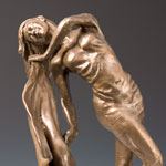 "Morning Glow" bronze sculpture by Gregory Reade